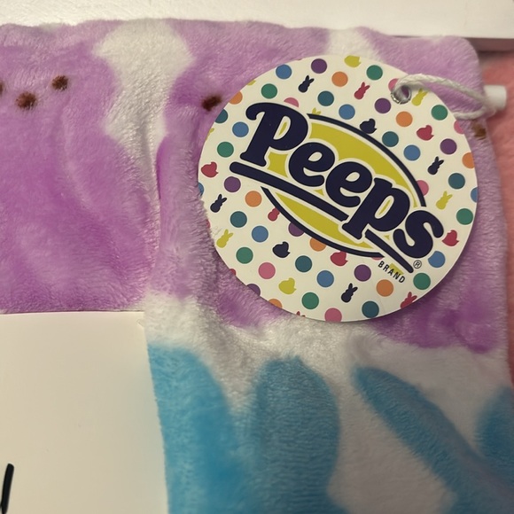 NWT Peeps Easter oversized plush throw - Picture 3 of 3